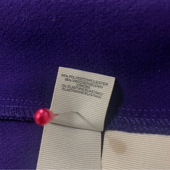 RACHEL RACHEL ROY PURPLE SHEATH DRESS WITH POCKETS - Picture 8 of 12